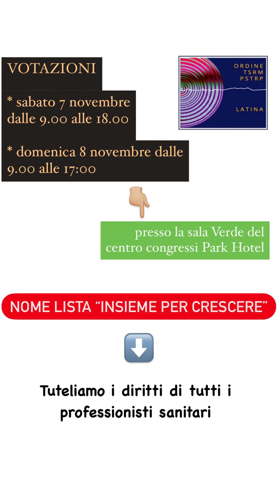 Lista insieme per crescere